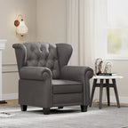 Fauteuil inclinable moderne capitonné