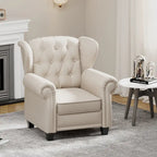 Fauteuil inclinable moderne capitonné