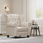 Fauteuil inclinable moderne capitonné