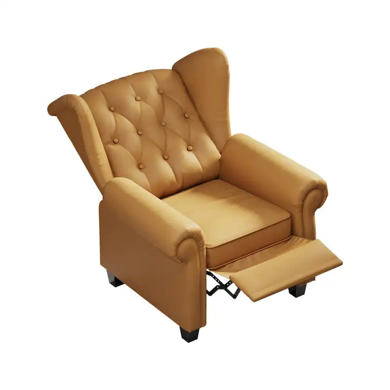 Fauteuil inclinable moderne capitonné