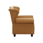 Fauteuil inclinable moderne capitonné