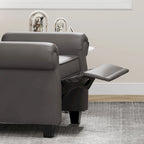 Fauteuil inclinable moderne capitonné