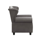 Fauteuil inclinable moderne capitonné
