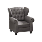 Fauteuil inclinable moderne capitonné