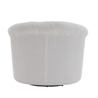 Fauteuil pivotant en velours