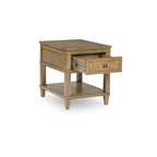 Table d'appoint brune - 20 L x 26 P x 24 H
