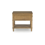 Table d'appoint brune - 20 L x 26 P x 24 H