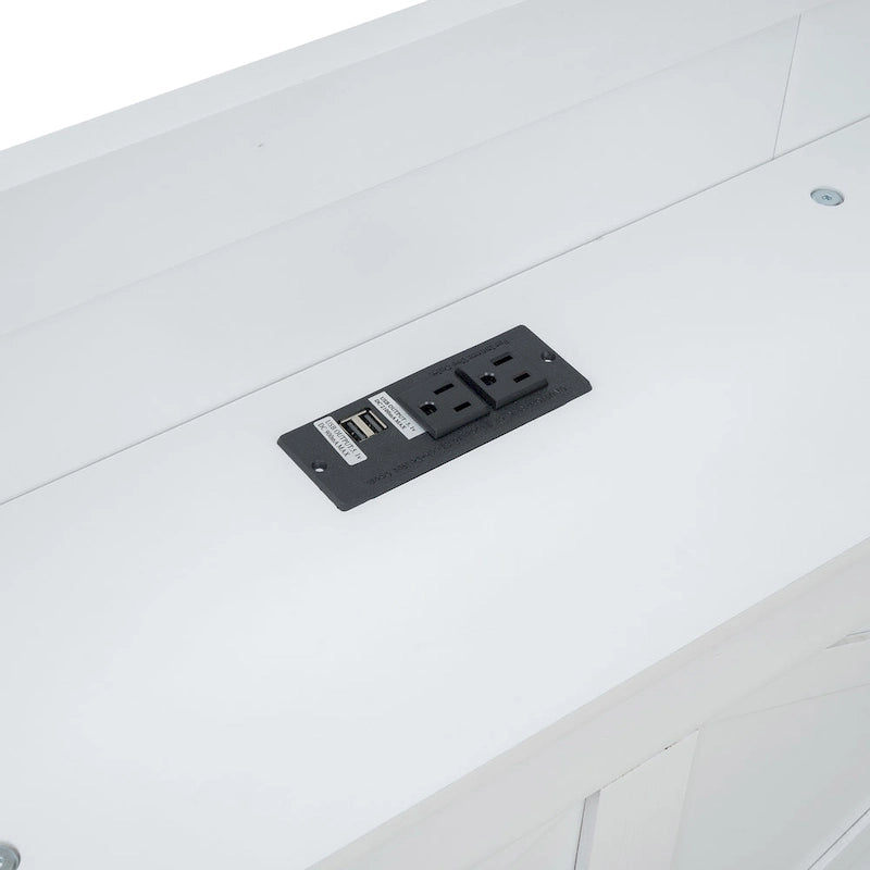 Lit plateforme en bois avec prises sur la tête de lit de rangement, cadre de lit à lattes en bois avec 3 tiroirs de rangement et lit gigogne coulissant