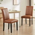 Chaises de salle à manger rembourrées, chaise de cuisine/salle à manger en tissu, chaises de salle à manger Parson