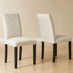 Chaises de salle à manger rembourrées, chaise de cuisine/salle à manger en tissu, chaises de salle à manger Parson