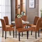 Chaises de salle à manger rembourrées, chaise de cuisine/salle à manger en tissu, chaises de salle à manger Parson