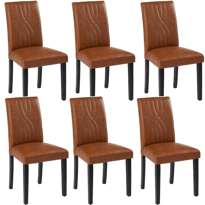 Chaises de salle à manger rembourrées, chaise de cuisine/salle à manger en tissu, chaises de salle à manger Parson