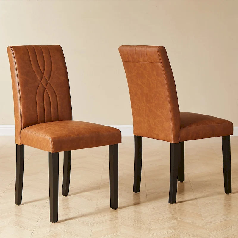 Chaises de salle à manger rembourrées, chaise de cuisine/salle à manger en tissu, chaises de salle à manger Parson
