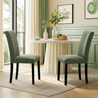 Chaises de salle à manger rembourrées, chaise de cuisine/salle à manger en tissu, chaises de salle à manger Parson