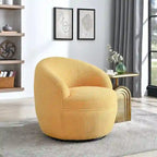 Fauteuil pivotant Galleria 360 en tissu Sherpa Teddy