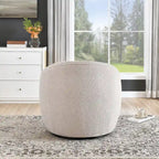 Fauteuil pivotant Galleria 360 en tissu Sherpa Teddy