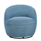 Fauteuil pivotant Galleria 360 en tissu Sherpa Teddy