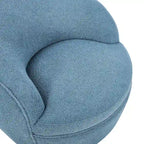 Fauteuil pivotant Galleria 360 en tissu Sherpa Teddy