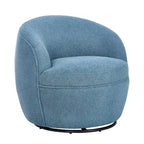 Fauteuil pivotant Galleria 360 en tissu Sherpa Teddy