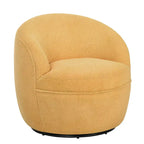 Fauteuil pivotant Galleria 360 en tissu Sherpa Teddy