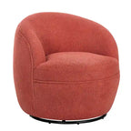 Fauteuil pivotant Galleria 360 en tissu Sherpa Teddy