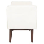 Banc Rosalee Mid-Century Modern 25 pouces - 49L x 18P x 25H