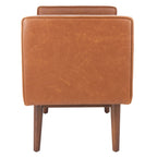 Banc Rosalee Mid-Century Modern 25 pouces - 49L x 18P x 25H