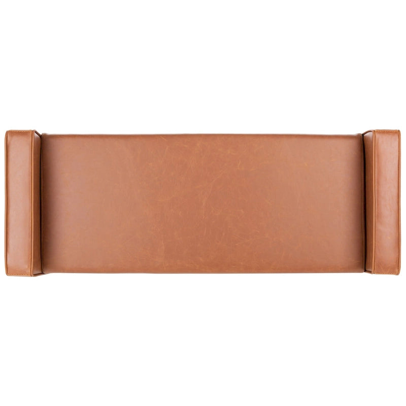Banc Rosalee Mid-Century Modern 25 pouces - 49L x 18P x 25H