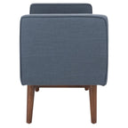 Banc Rosalee Mid-Century Modern 25 pouces - 49L x 18P x 25H