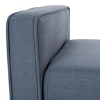 Banc Rosalee Mid-Century Modern 25 pouces - 49L x 18P x 25H