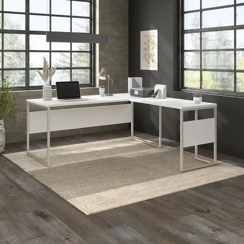 Bureau d'angle en L de 72L x 30P