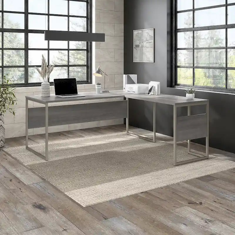 Bureau d'angle en L de 72L x 30P