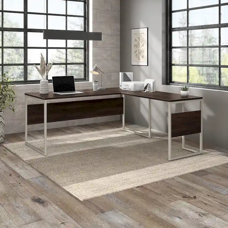 Bureau d'angle en L de 72L x 30P