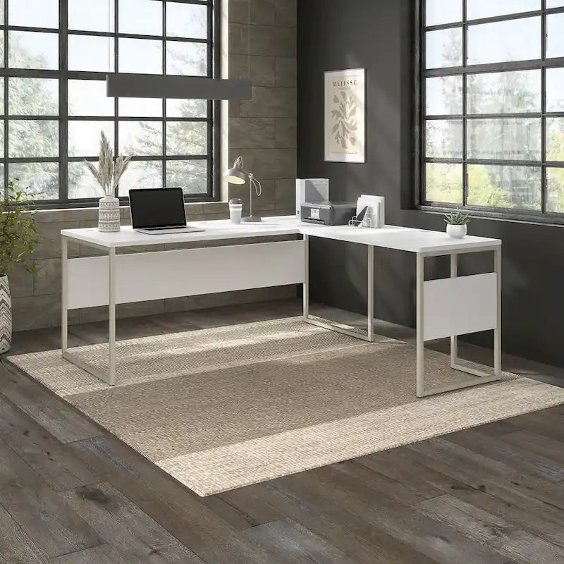 Bureau d'angle en L de 72L x 30P