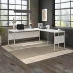 Bureau d'angle en L de 72L x 30P