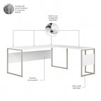 Bureau d'angle en L de 72L x 30P