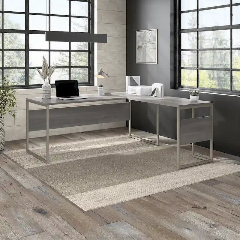 Bureau d'angle en L de 72L x 30P