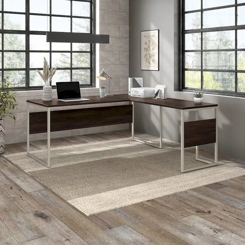 Bureau d'angle en L de 72L x 30P