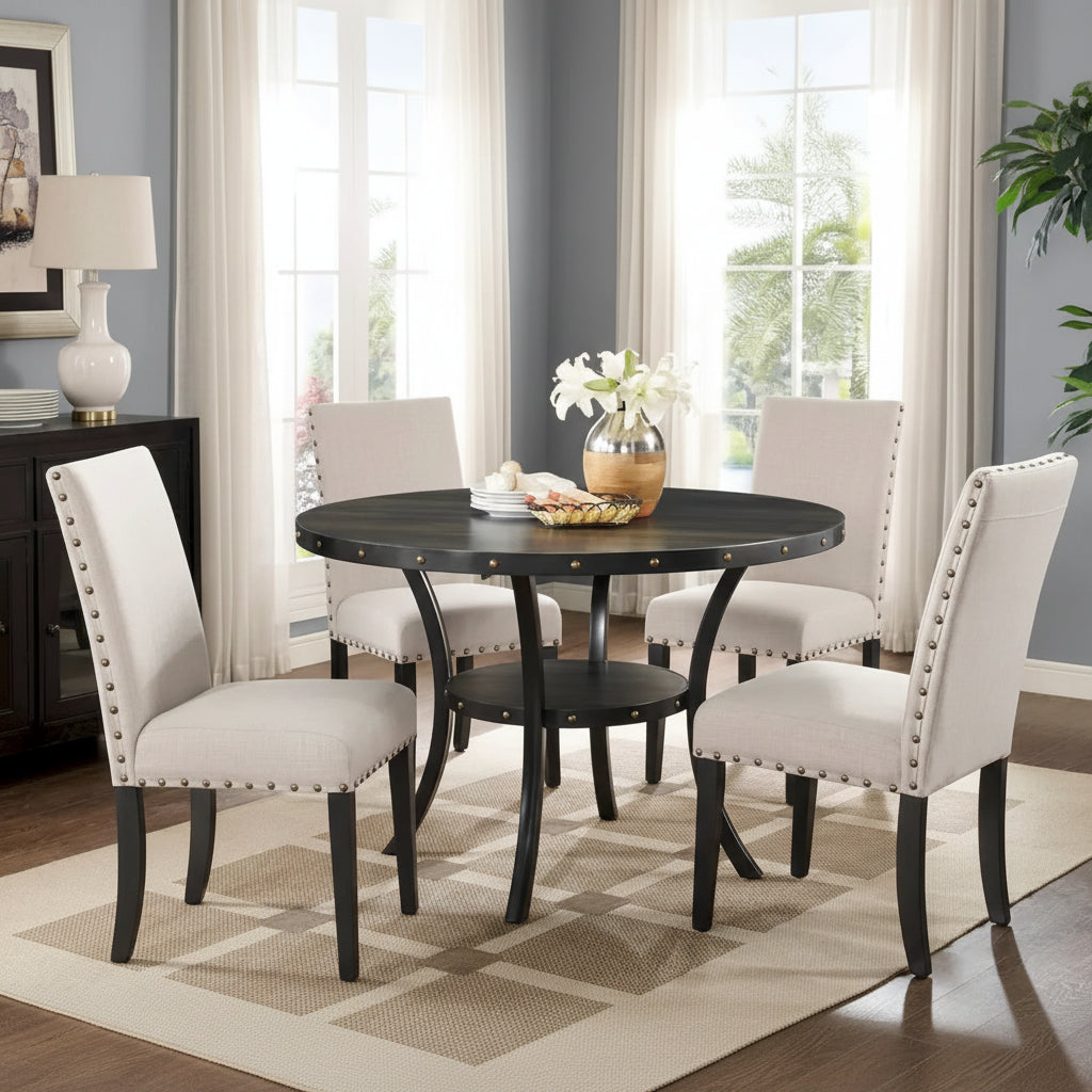 Table à manger ronde Conroy de New Classic Furniture