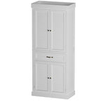 Meuble à chaussures de 76 cm avec portes, Armoire de rangement en bois sur pied