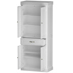 Meuble à chaussures de 76 cm avec portes, Armoire de rangement en bois sur pied