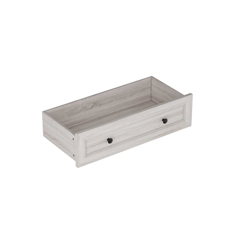 Meuble de buffet élégant imitation bois avec étagères réglables