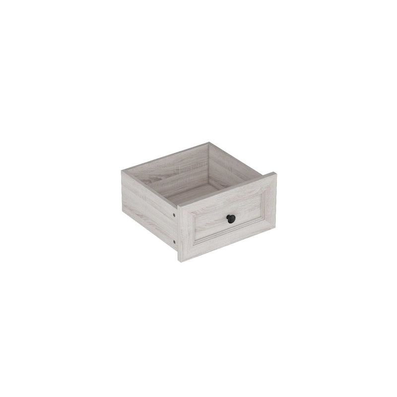 Meuble de buffet élégant imitation bois avec étagères réglables