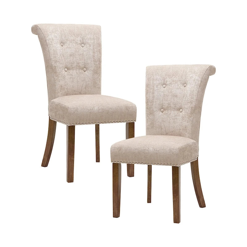 Chaise de salle à manger crème