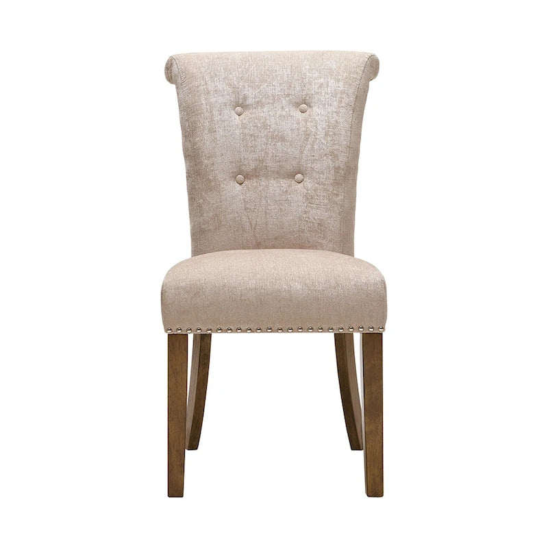 Chaise de salle à manger crème