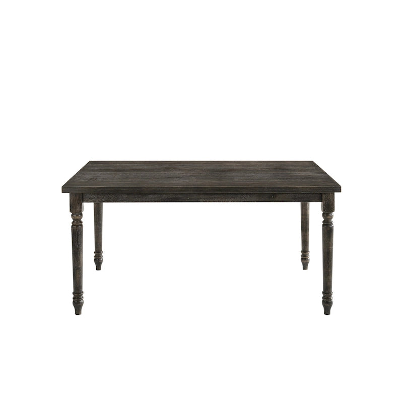 Table de salle à manger gris patiné