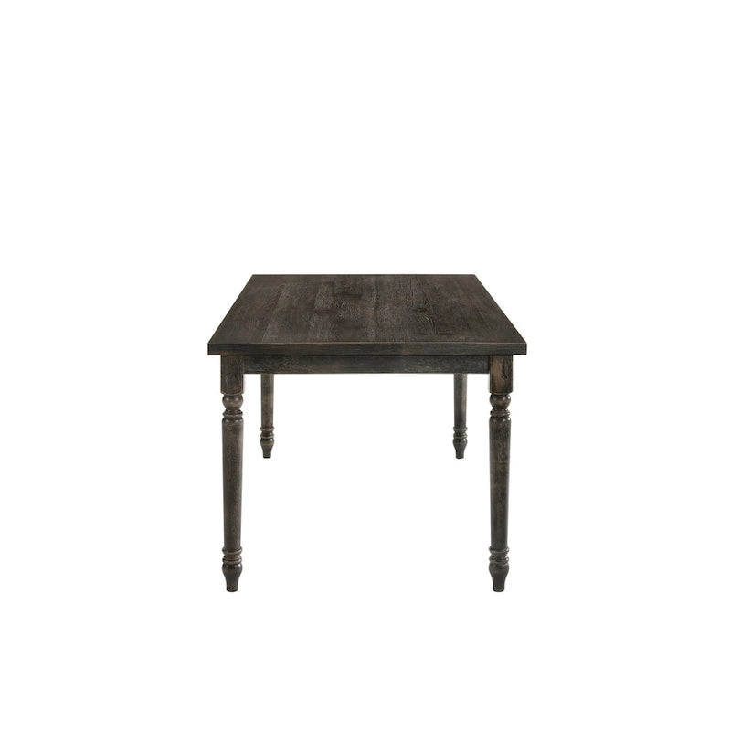 Table de salle à manger gris patiné