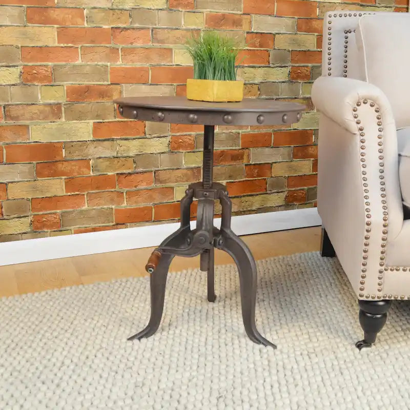 Table d'appoint réglable - Industrielle