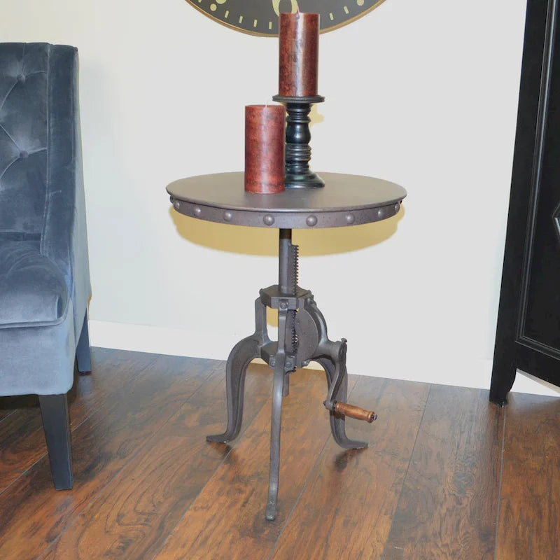 Table d'appoint réglable - Industrielle