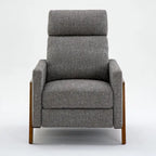 Fauteuil inclinable à pousser en tissu haute performance